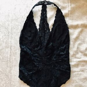 Free People lace bodysuit